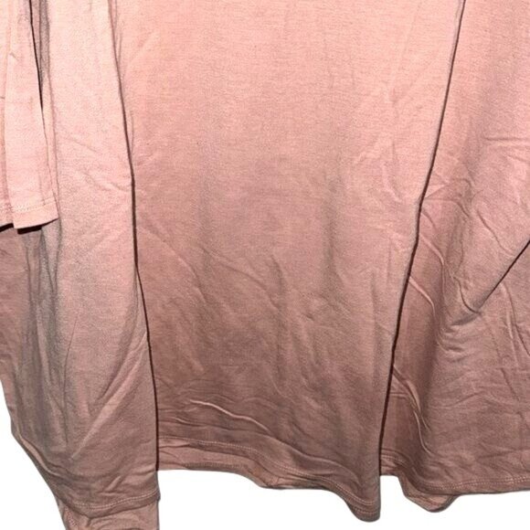 Plus Size Mind Matter Pink & Black Striped Tunic Top 3X Polyester/Rayon/Spandex - Picture 5 of 9